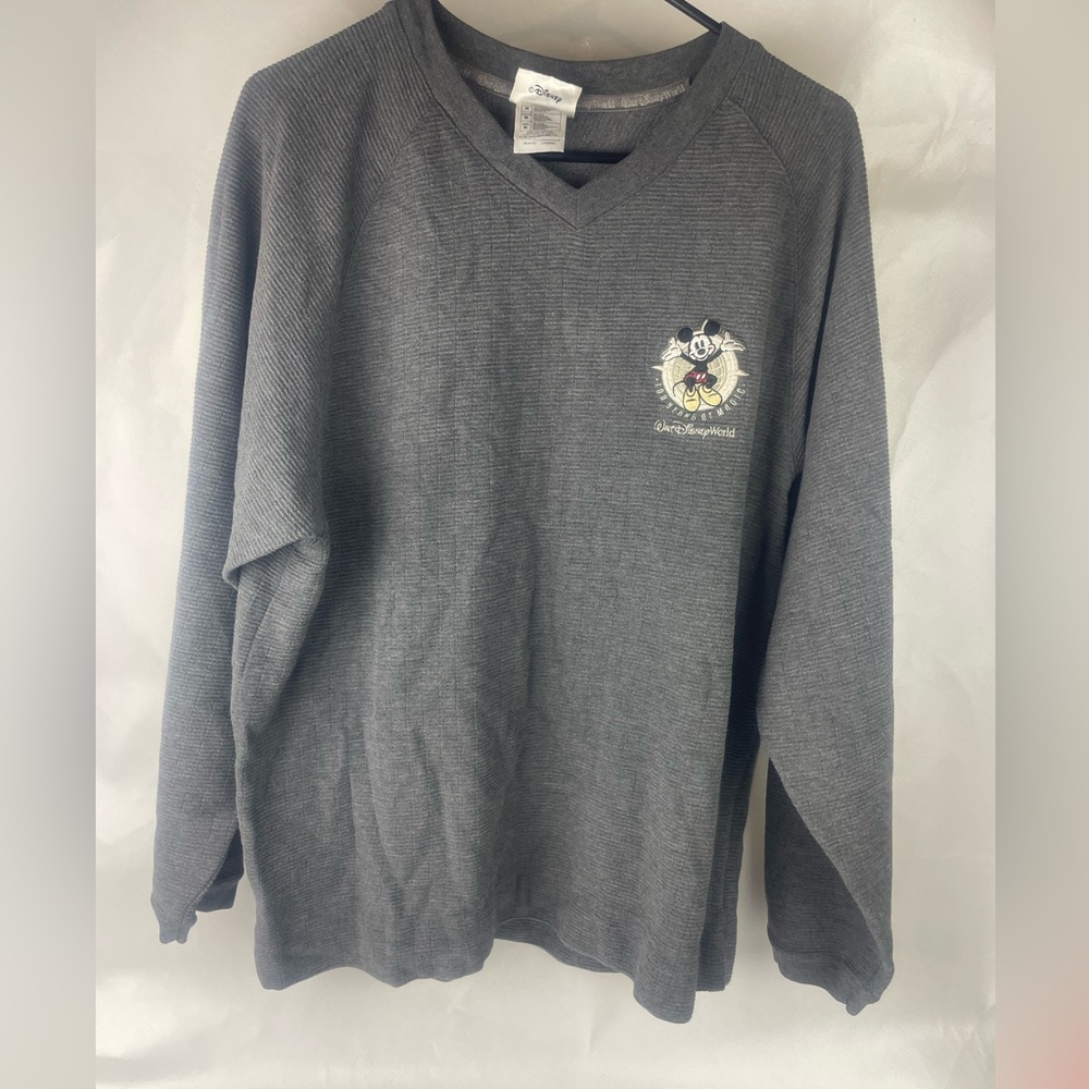 Vintage Walt Men’s Disney World Adult Pullover Embroidered Logo Sz M